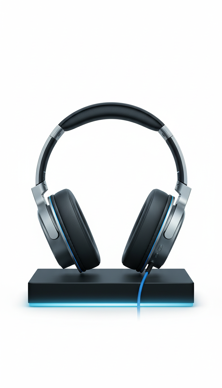 Vraxo Arc Headphones — Aluminum Frame, 40-Hour Battery
